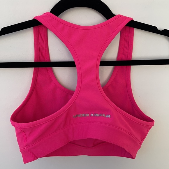 Under Armour Hot Pink Sports Bra - Picture 2 of 2